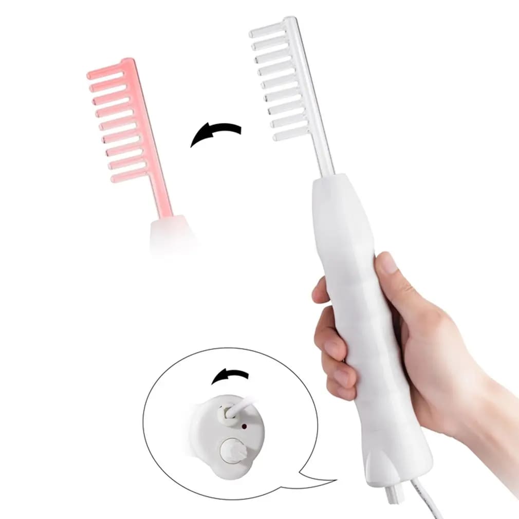 ALTA FRECUENCIA PORTÁTIL FACIAL, CABELLO CUERPO 4 ELECTRODOS