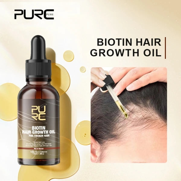 ACEITE BIOTIN PARA EL CFECIMIENTO DEL CABELLO
