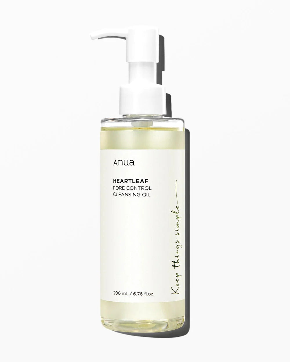 ACEITE LIMPIADOR PARA EL CONTROL DE POROS DE HEARTLEAF ANUA
