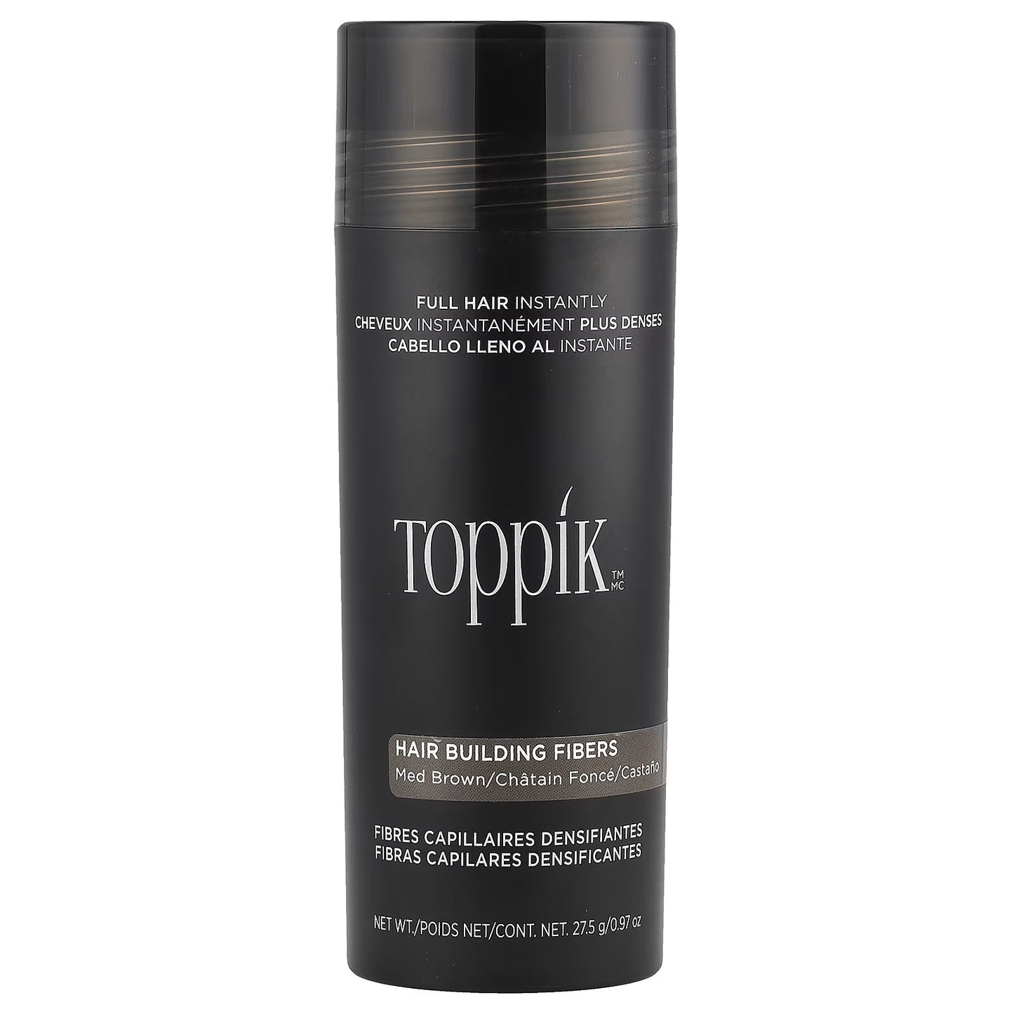 PACK FIBRA CAPILAR TOPPIK 27,5 GR CON APLICADOR Y PEINE