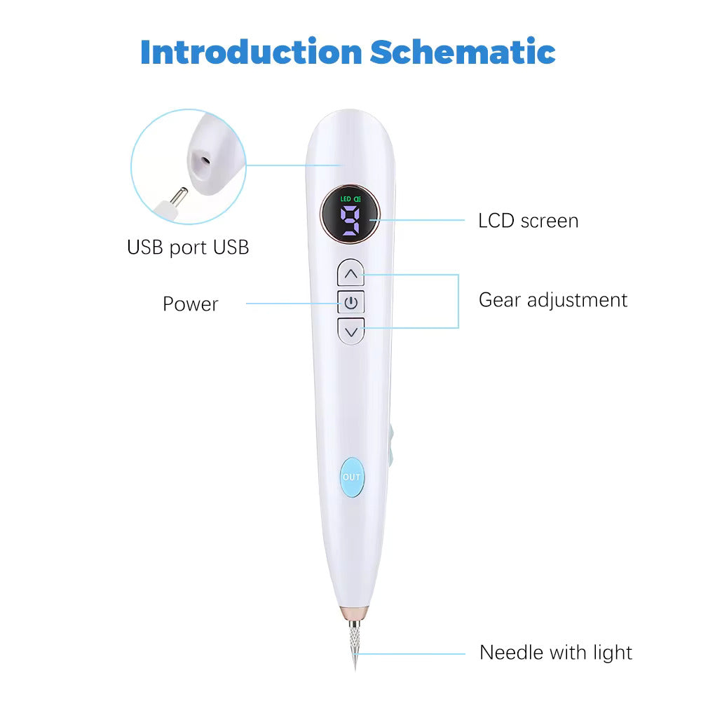 PLASMA PEN CAUTERIZADOR PROFESIONAL 9 NIVELES