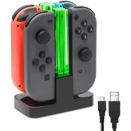 CARGADOR PARA 4 MANDOS JOYCON NINTENDO SWITCH