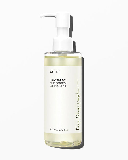 ACEITE LIMPIADOR PARA EL CONTROL DE POROS DE HEARTLEAF ANUA