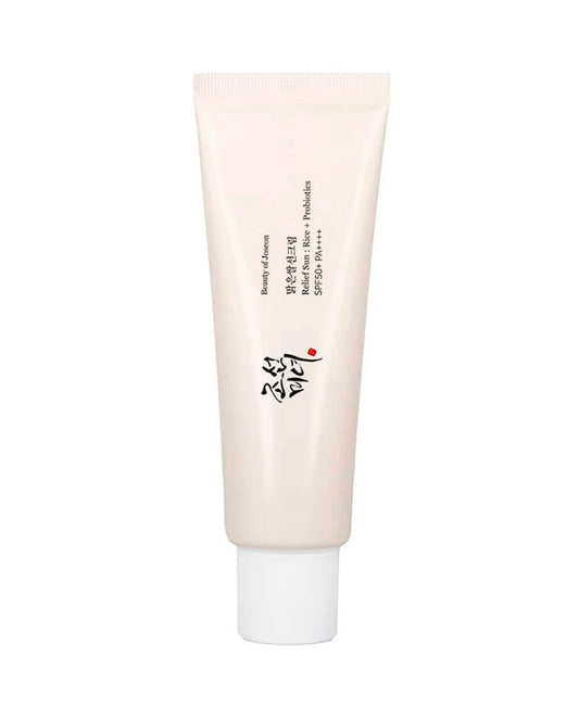 BEAUTY OF JOSEON RELIEF SUN : RICE + PROBIOTICS (SPF50+ PA++++)